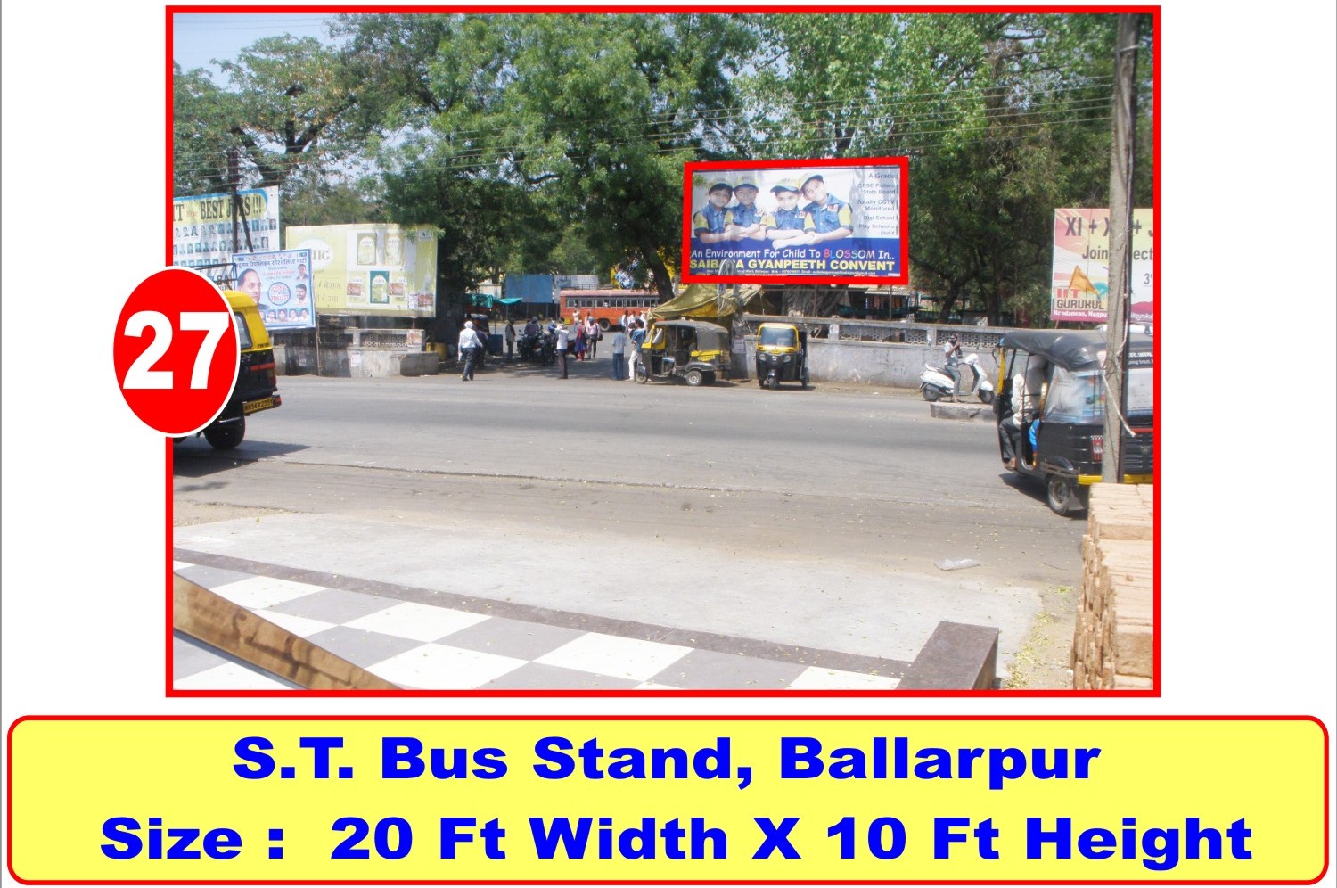 Ballarpur hoarding